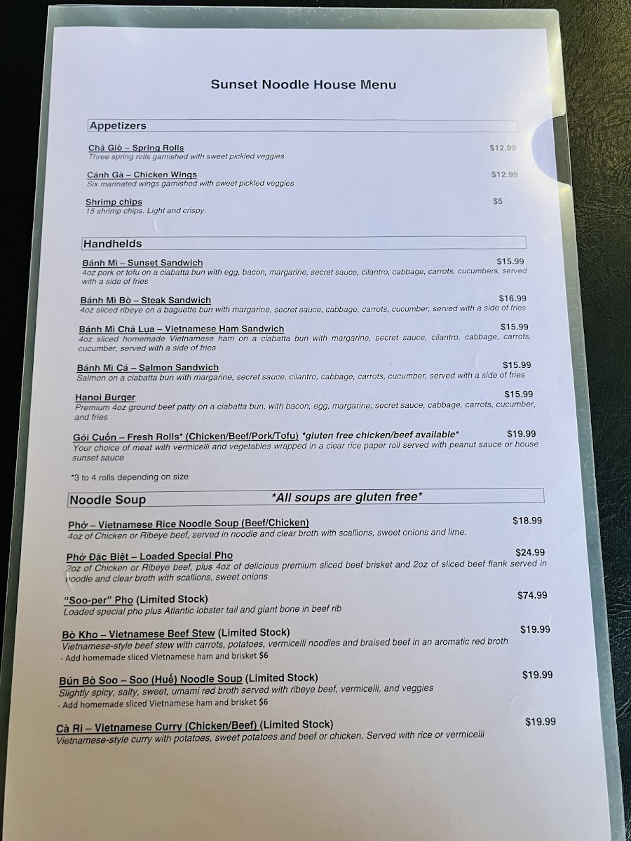 Menu Là Anh - Authentic Vietnamese & Lounge-7