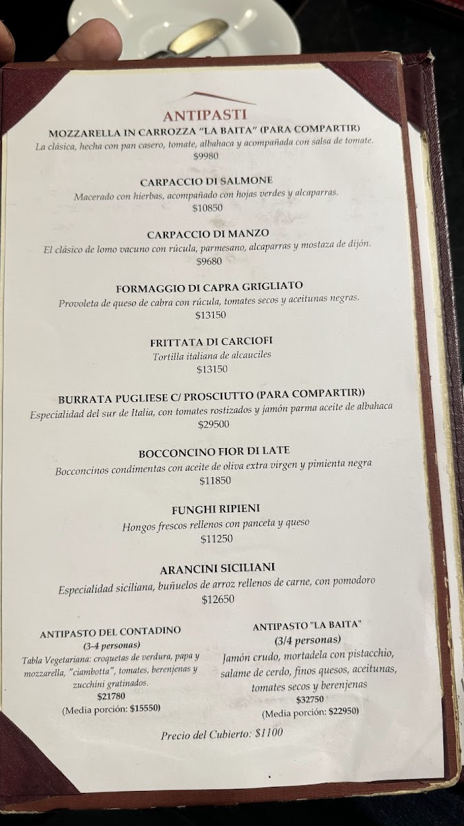 Menu La Baita Palermo-5