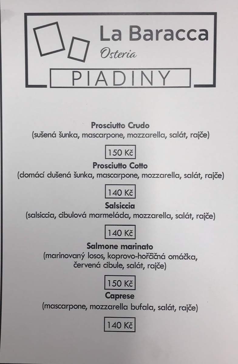 Menu La Baracca-2