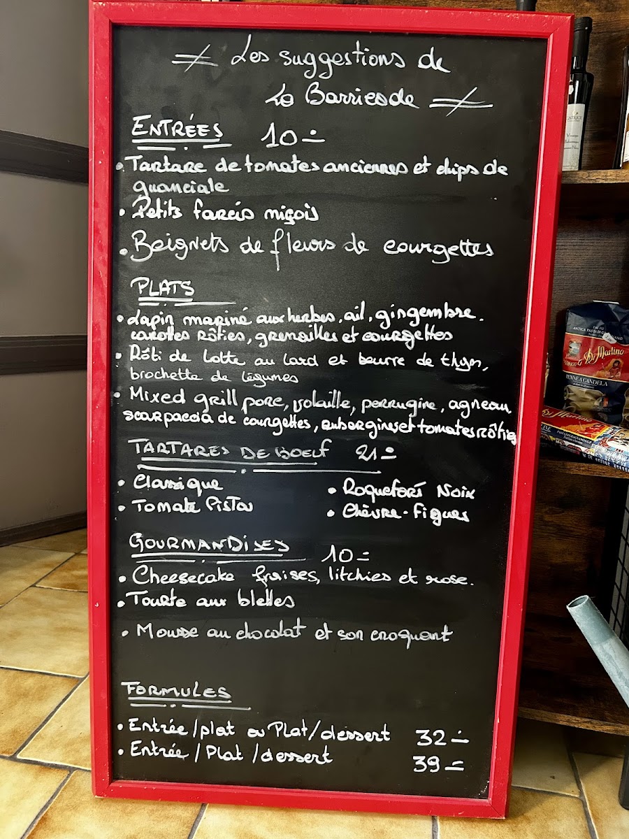 Menu La Barricade-2