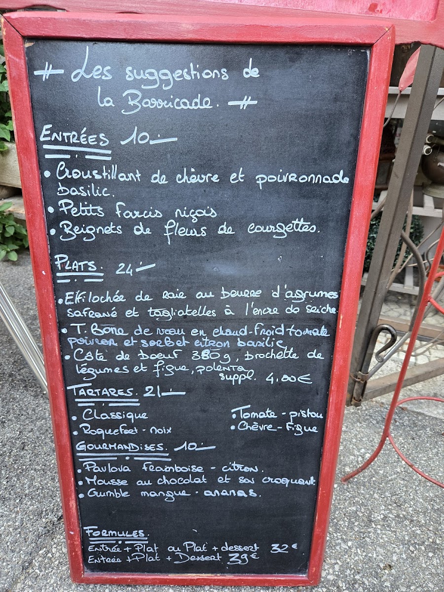 Menu La Barricade-4