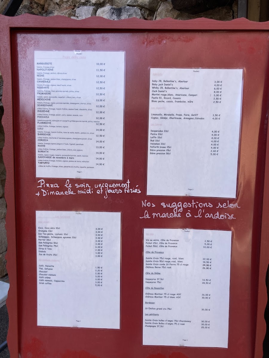 Menu La Barricade-6