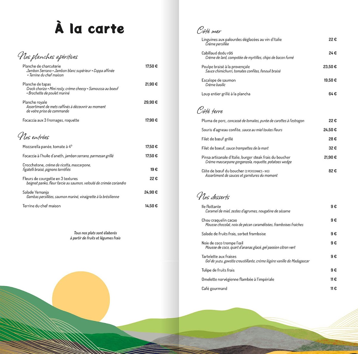 Menu La Bastide Enchantée-2