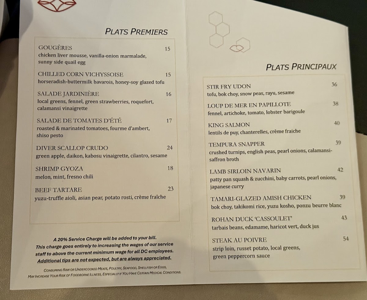 Menu La Bise-1