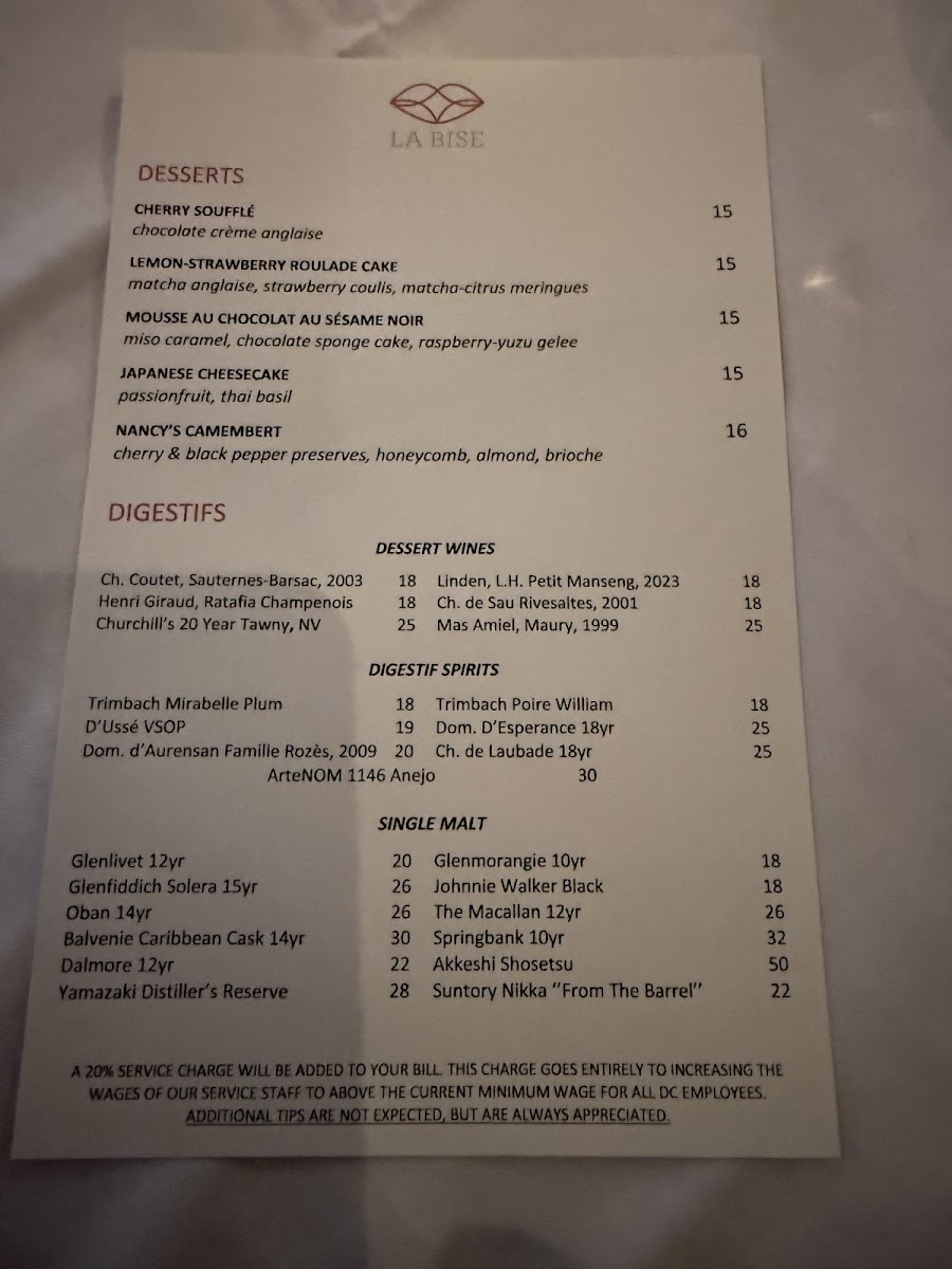 Menu La Bise-2