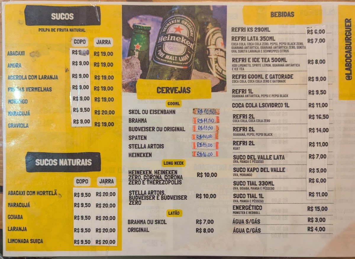 Menu La Boca Hamburgueria-2