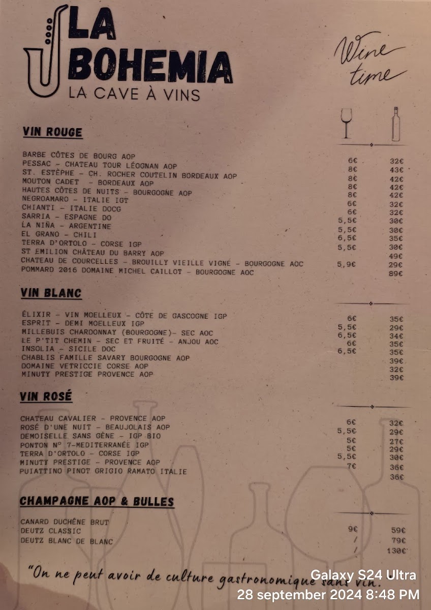 Menu La Bohemia-2
