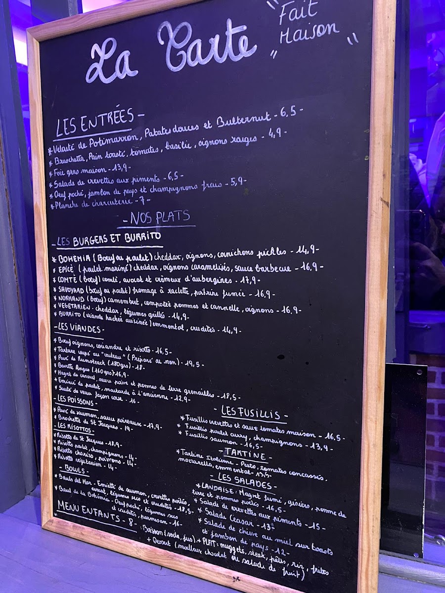 Menu La Bohemia-8