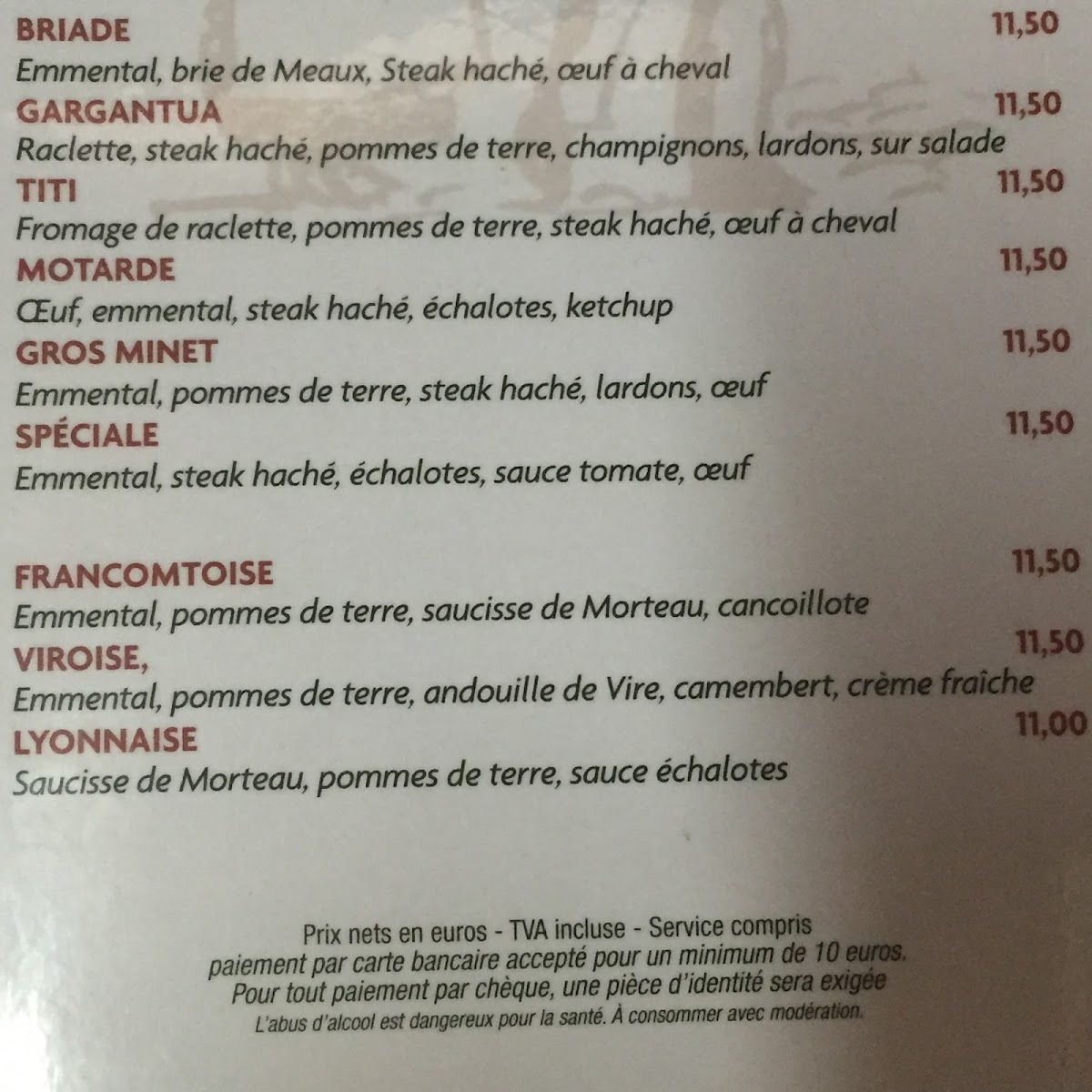 Menu La Bolée D'arvor-10