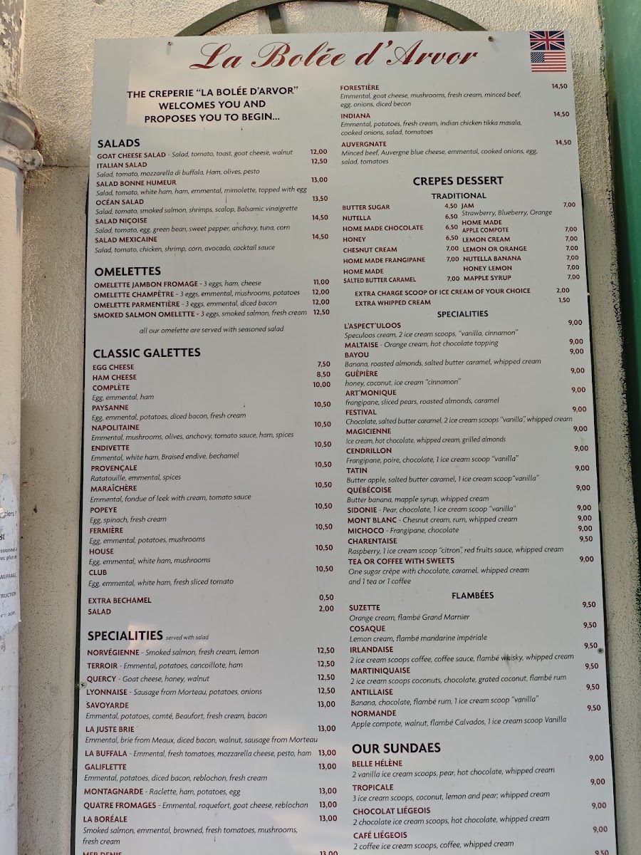 Menu La Bolée D'arvor-4