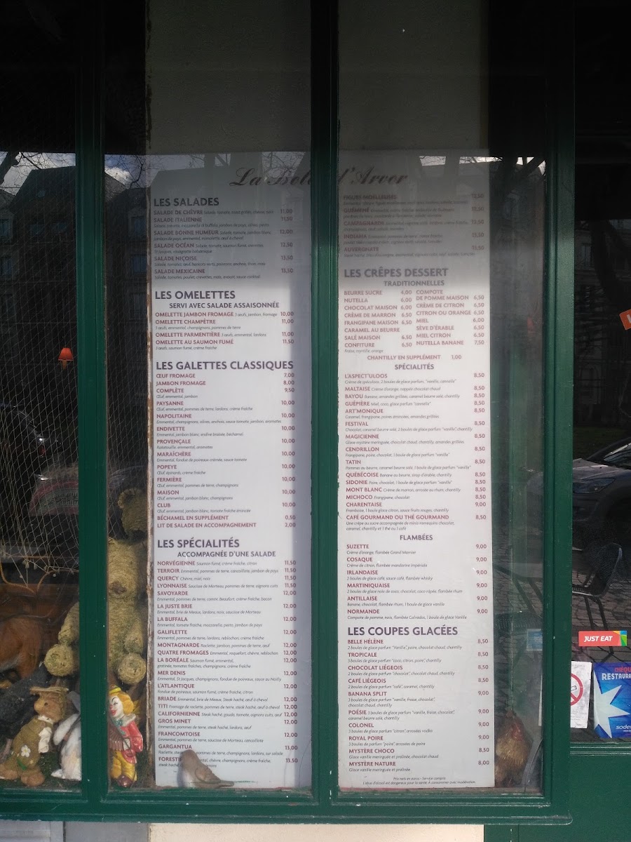 Menu La Bolée D'arvor-9