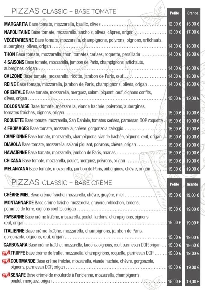 Menu La Bonne Pizza-2