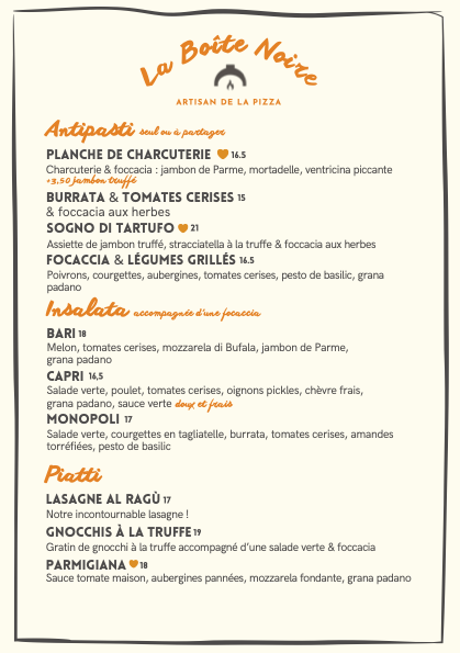 Menu La Boîte Noire Saint-Didier ❤️-1