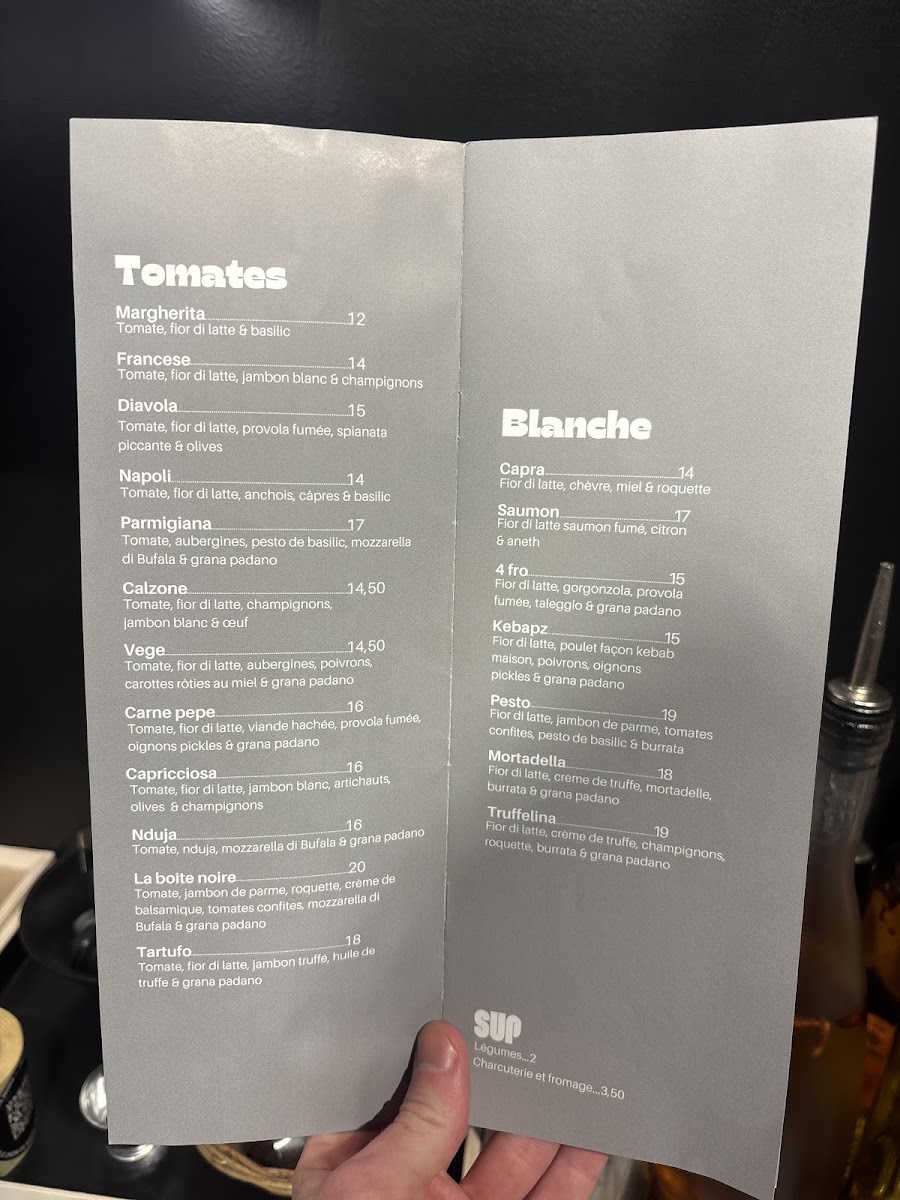 Menu La Boîte Noire Saint-Didier ❤️-2