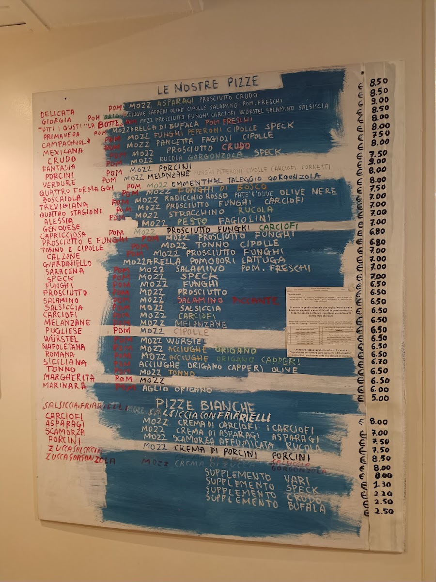 Menu La Botte-1