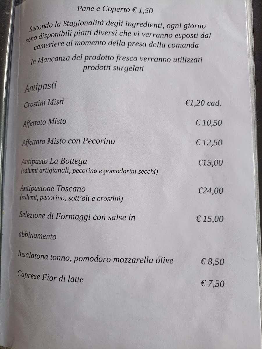 Menu La Bottega Di Bilancino-1
