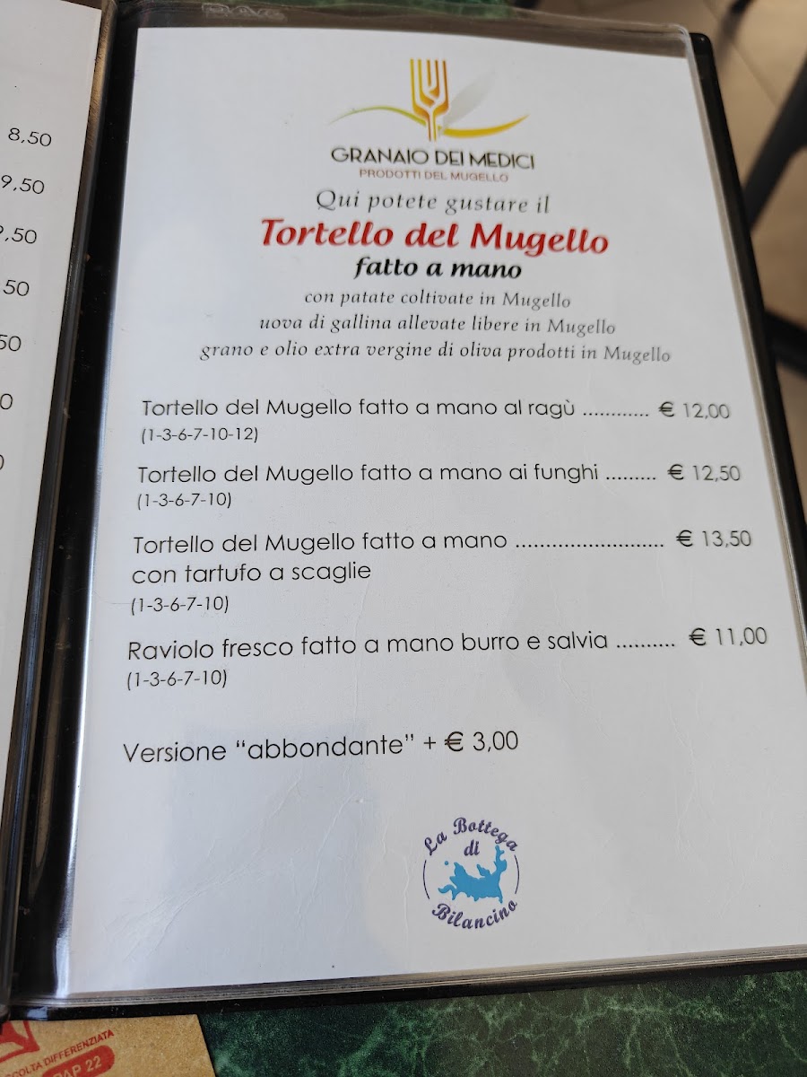 Menu La Bottega Di Bilancino-2