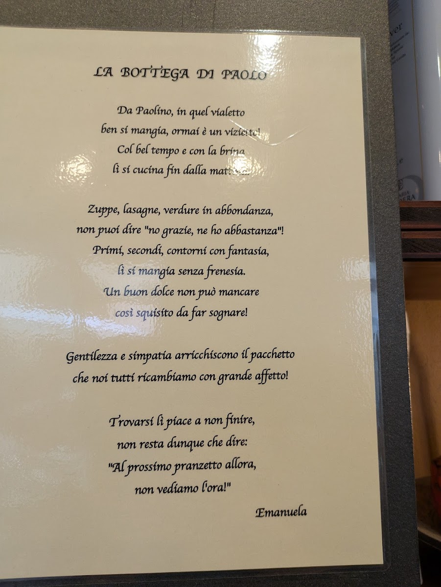Menu La Bottega Di Paolo-6