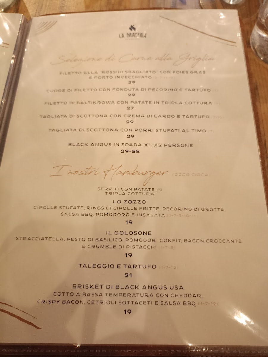 Menu La Braceria Di Scandicci-9