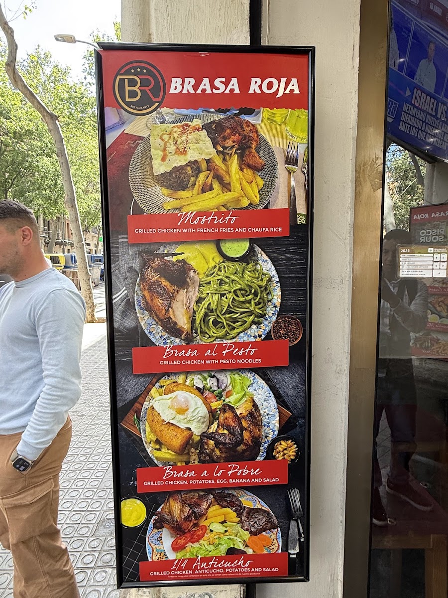 Menu La Brasa Roja - Sagrada Familia-2