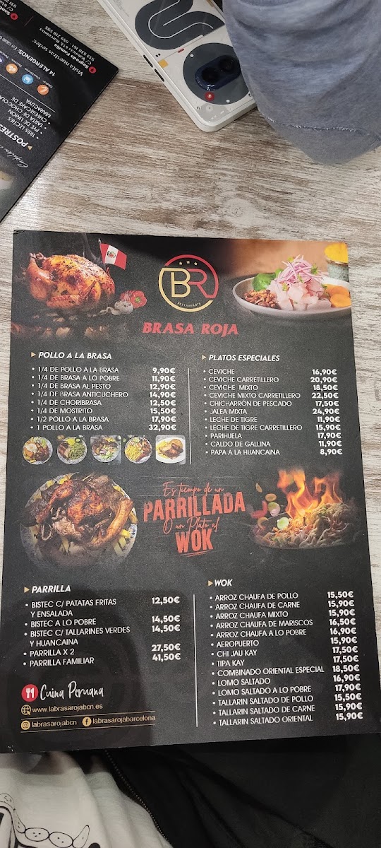 Menu La Brasa Roja - Sagrada Familia-6