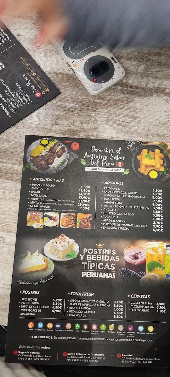 Menu La Brasa Roja - Sagrada Familia-8