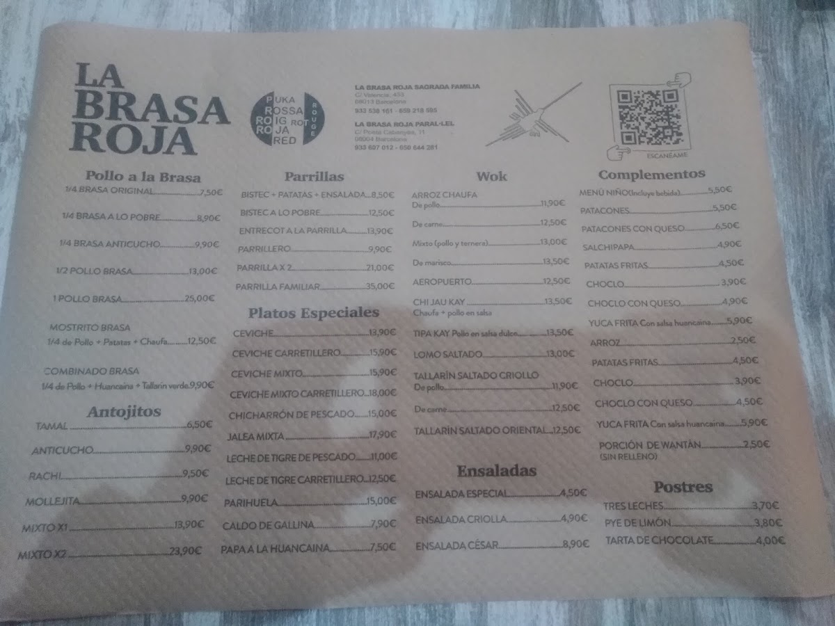 Menu La Brasa Roja - Sagrada Familia-9