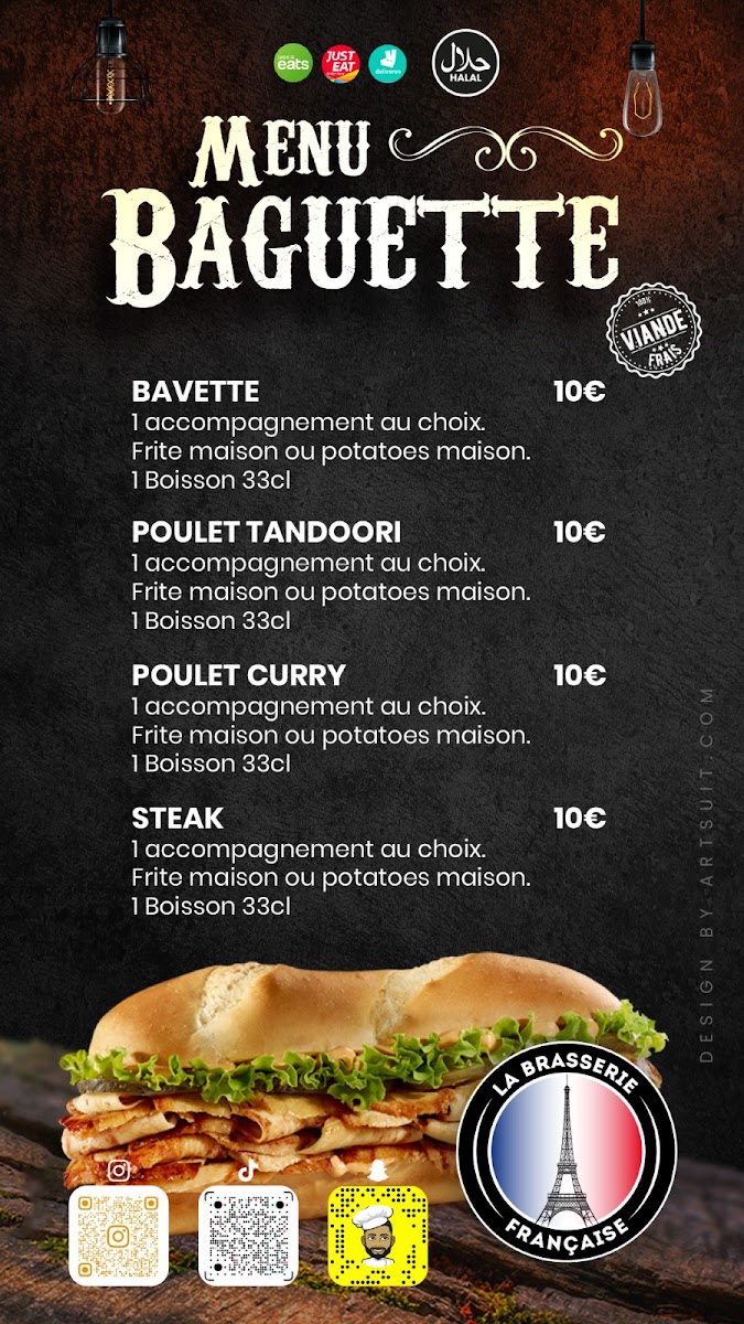 Menu La Brasserie Française-3