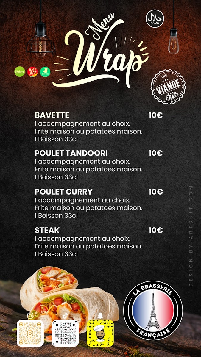 Menu La Brasserie Française-5
