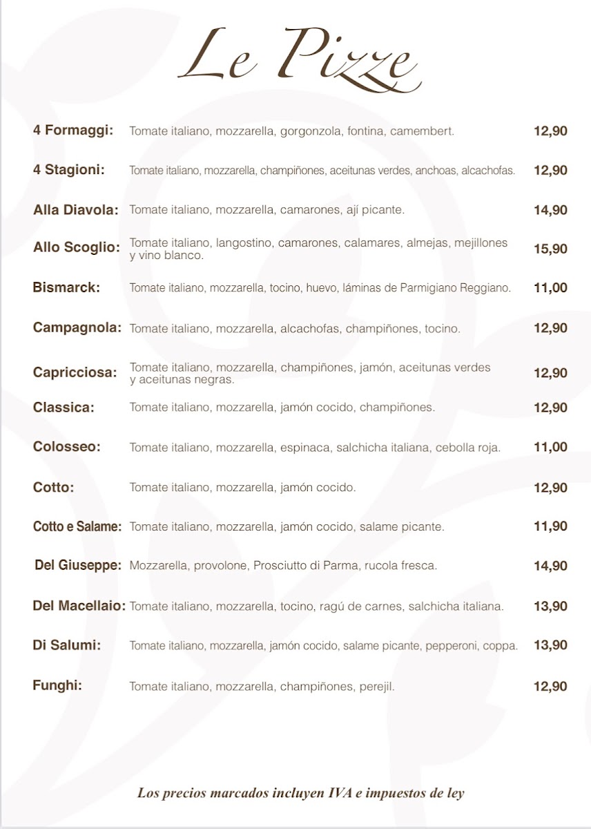 Menu La Briciola-1