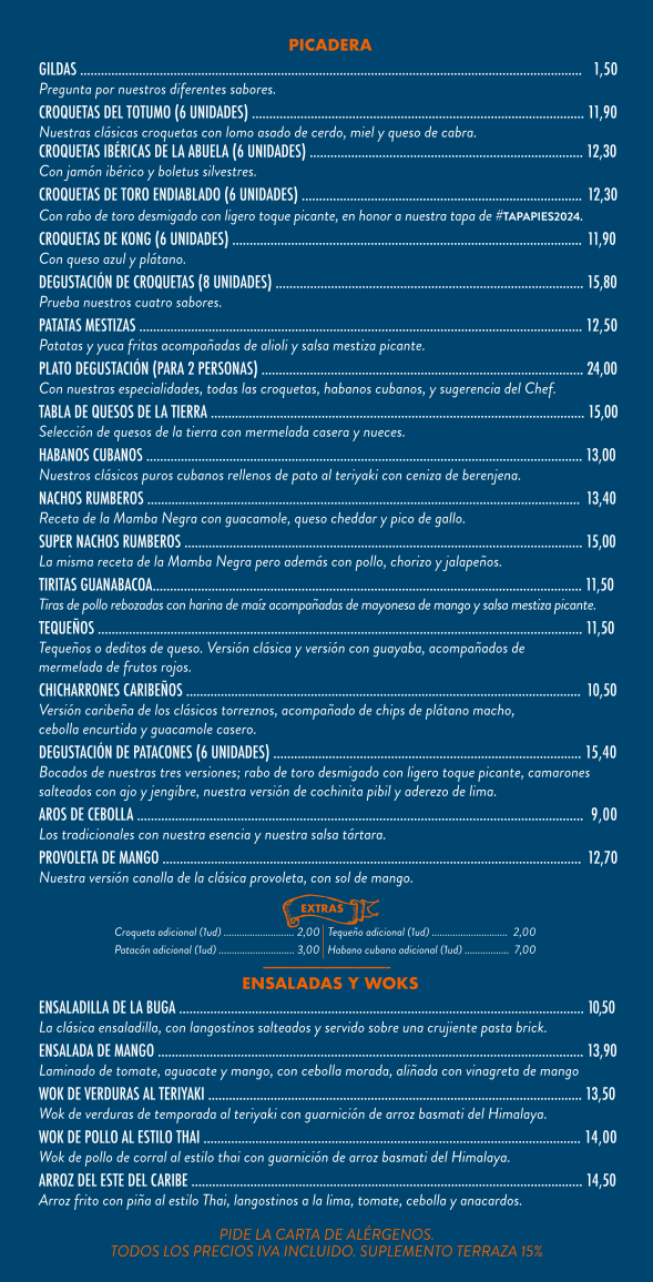 Menu La Buga Del Lobo-1