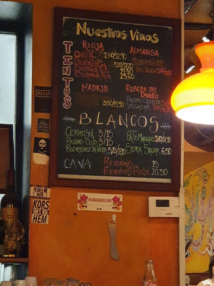 Menu La Buga Del Lobo-5