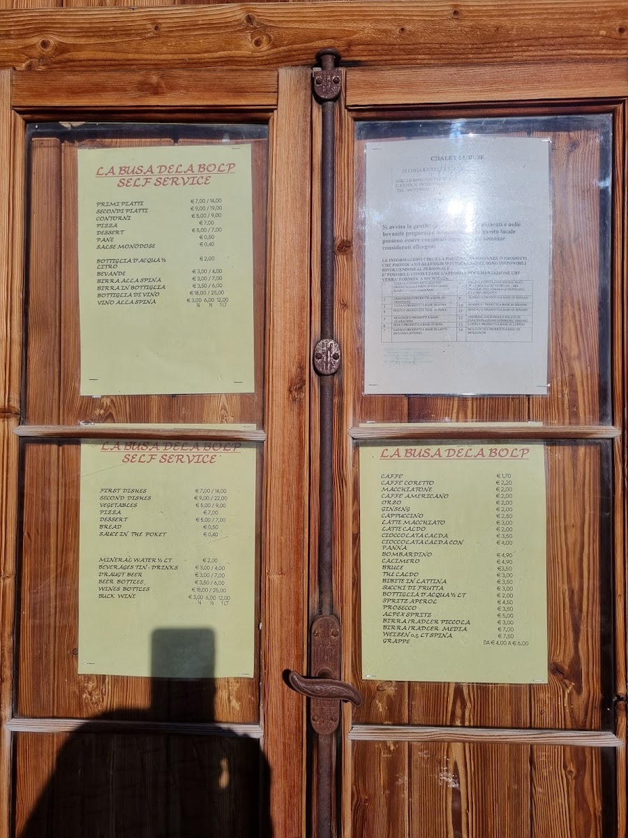 Menu La Busa De La Bólp-2