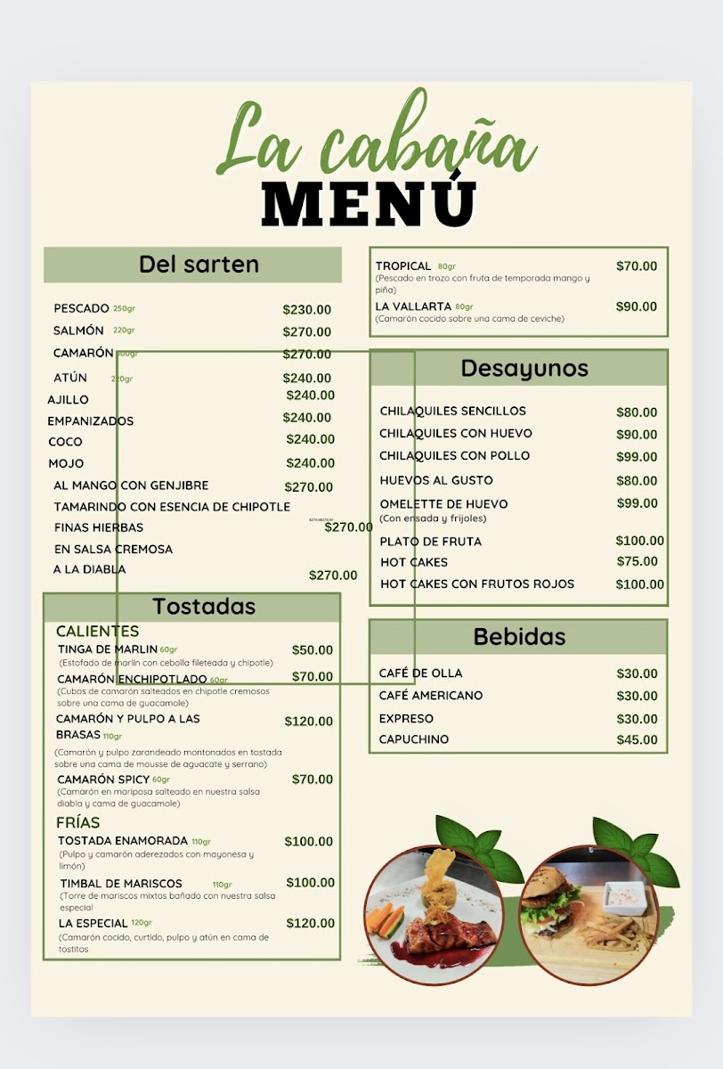 Menu La Cabaña Del Rio Cuale-2