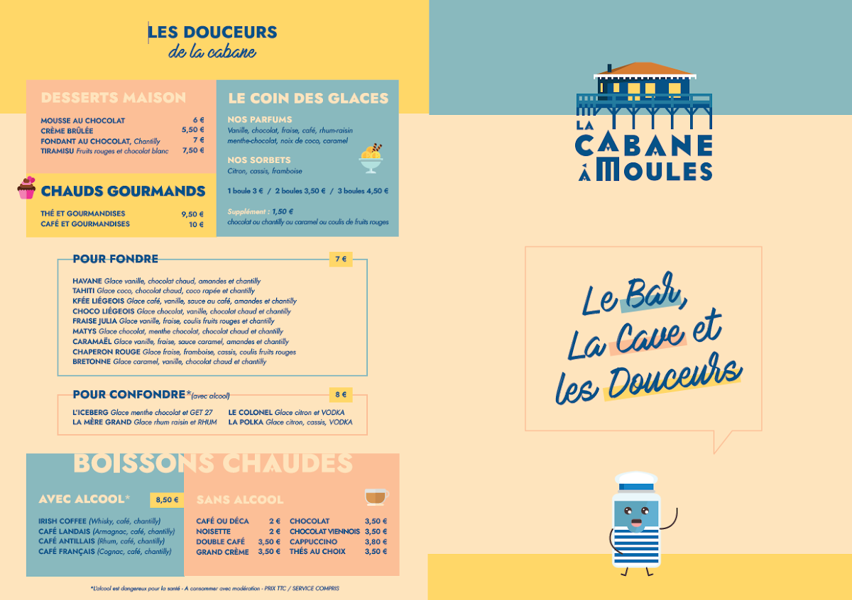 Menu La Cabane À Moules La Teste De Buch-2