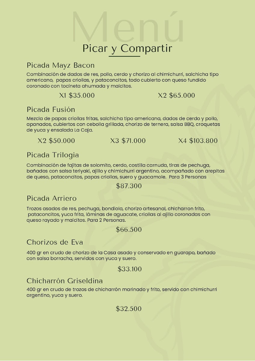 Menu La Caja Restaurante-6