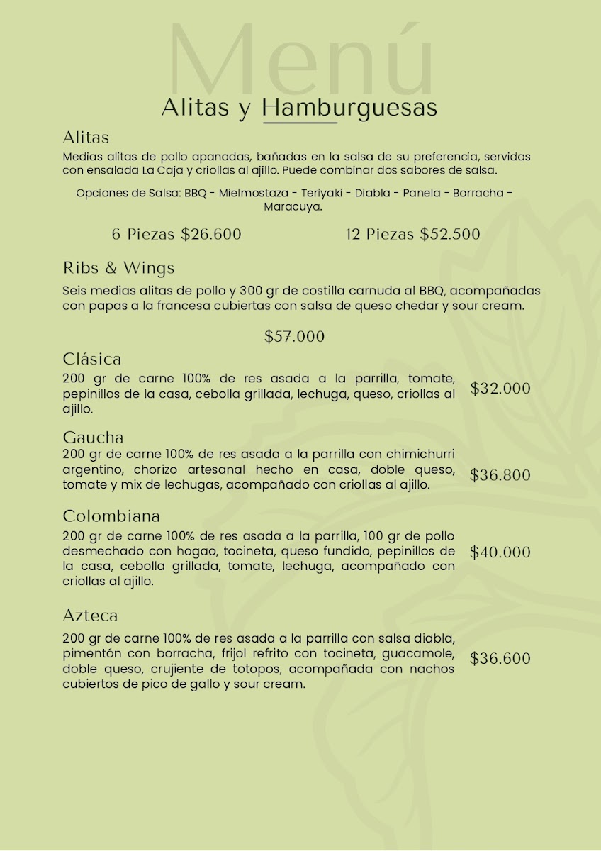 Menu La Caja Restaurante-9