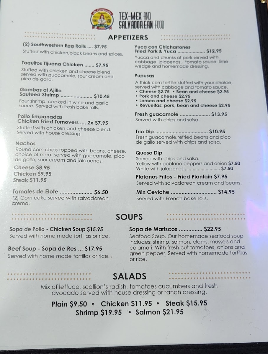 Menu La Campesina Restaurant-3