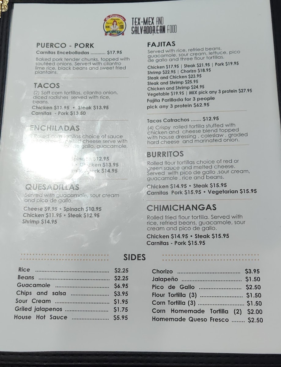 Menu La Campesina Restaurant-4