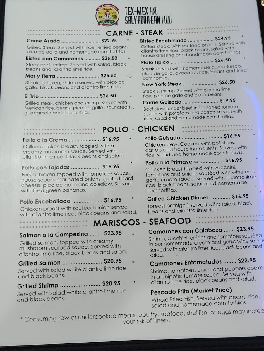 Menu La Campesina Restaurant-5