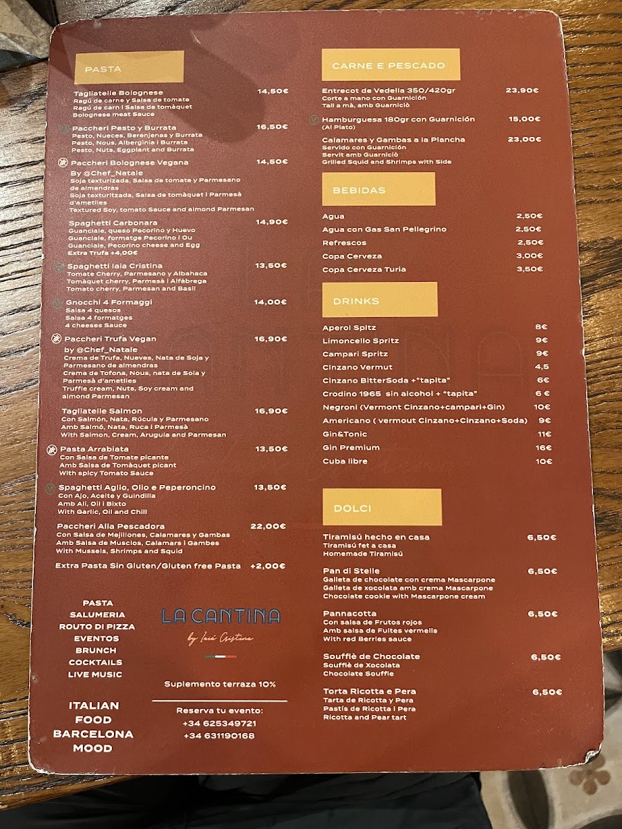 Menu La Cantina By Iaia Cristina-2