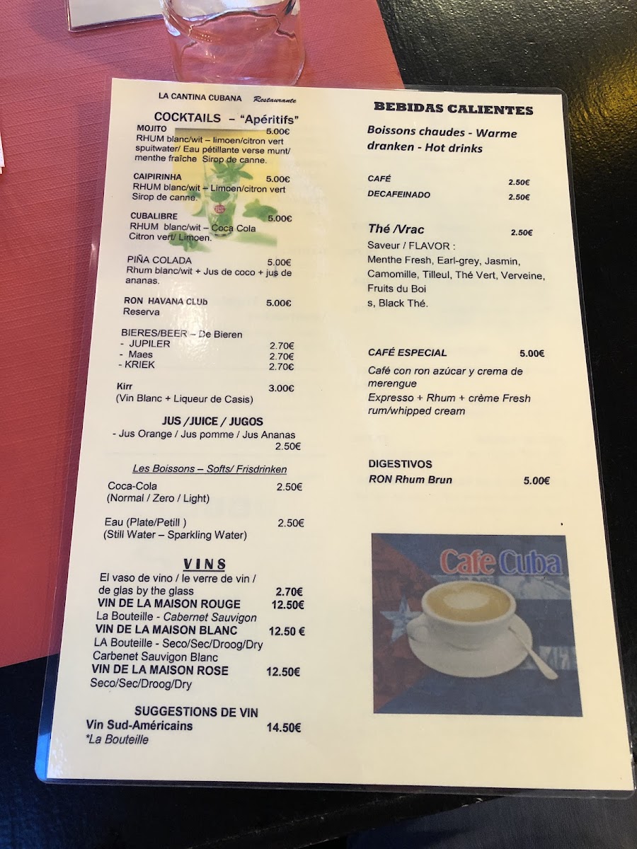 Menu La Cantina Cubana-8