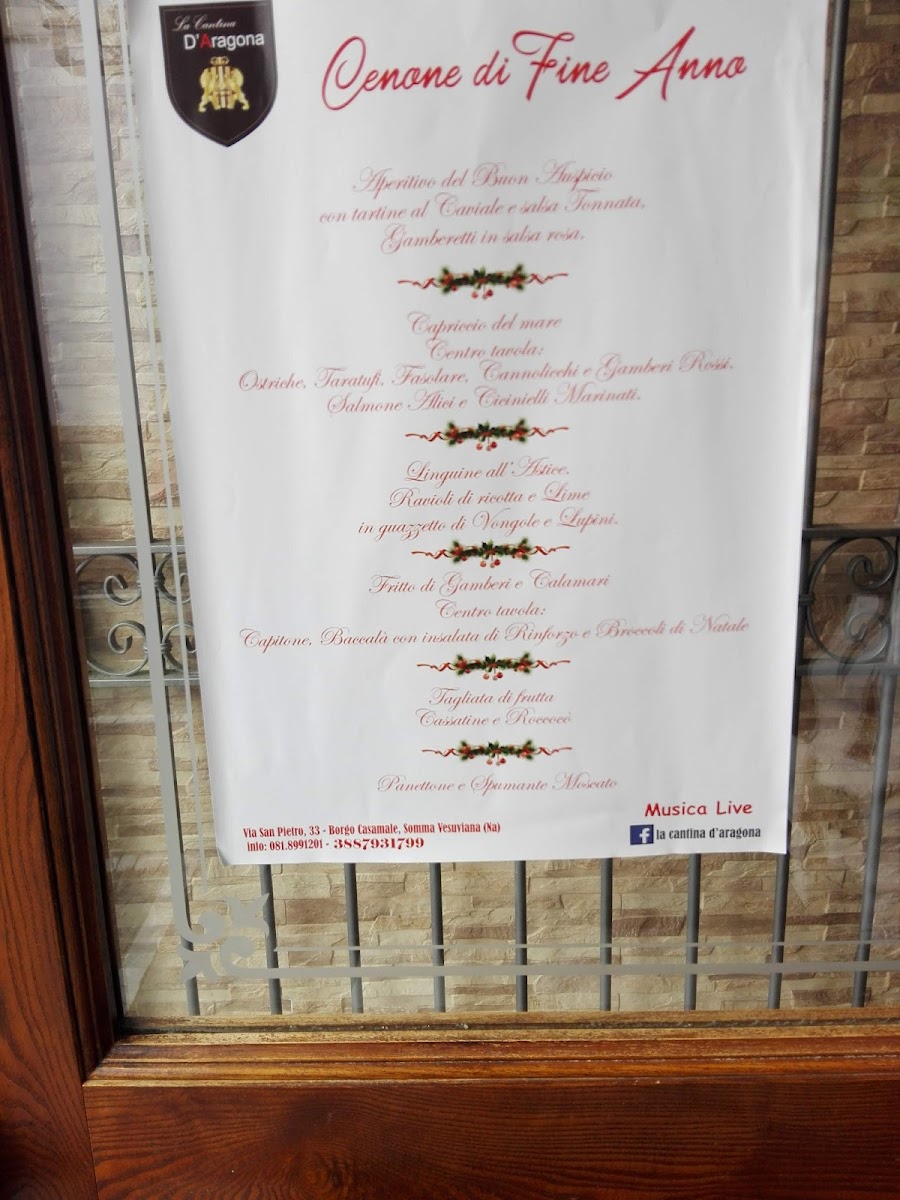 Menu La Cantina D'aragona-1
