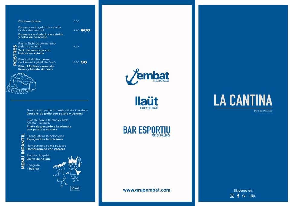 Menu La Cantina Del Moll Nou-3