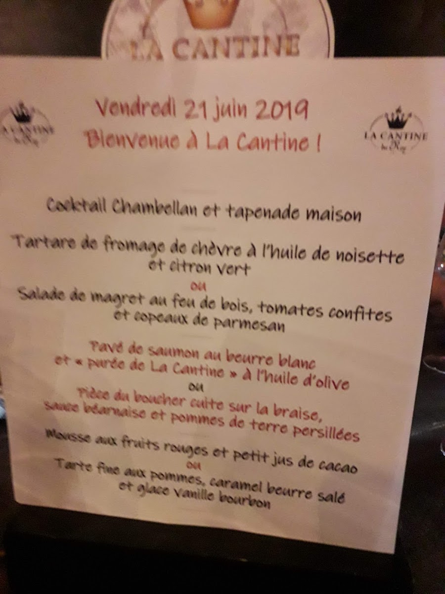 Menu La Cantine Du Roy-10
