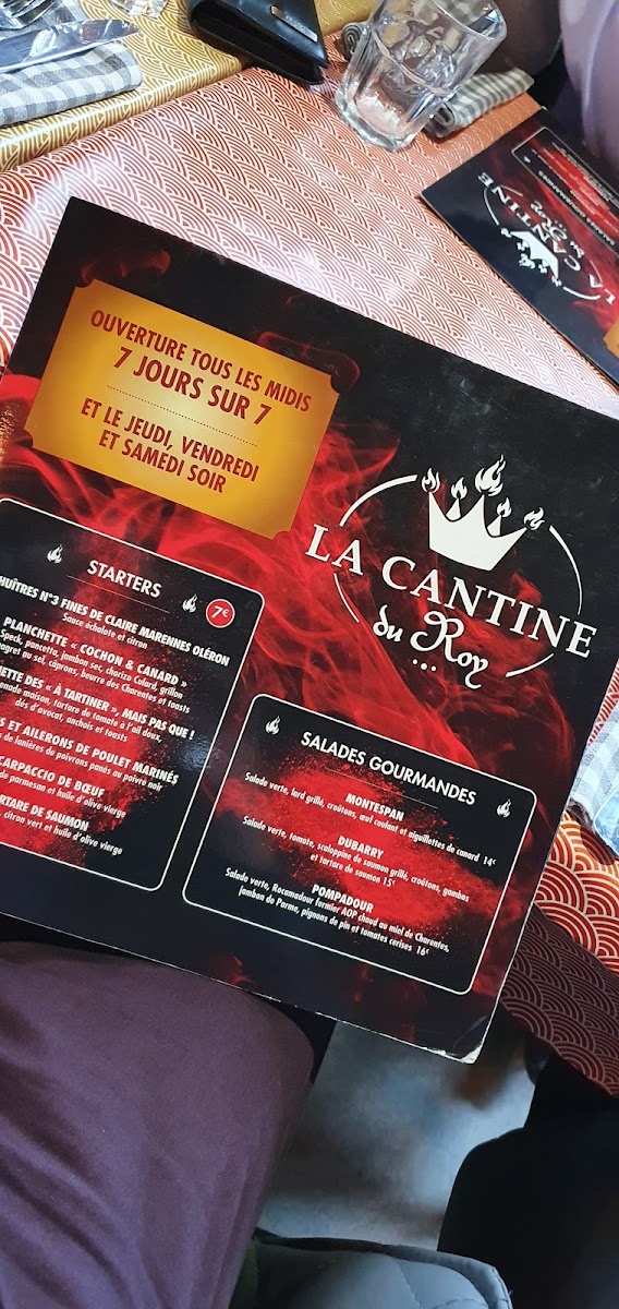 Menu La Cantine Du Roy-8