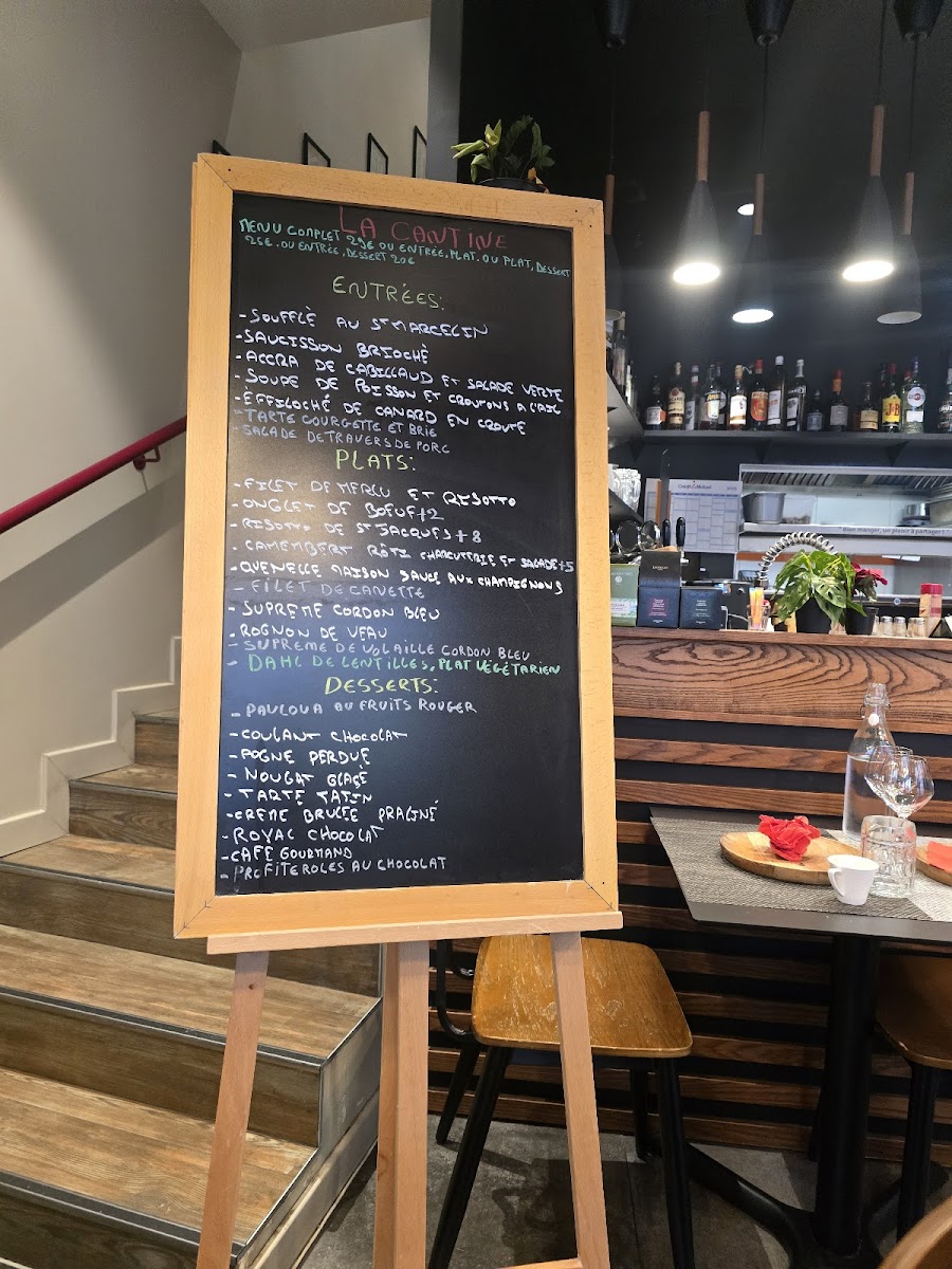 Menu La Cantine-2