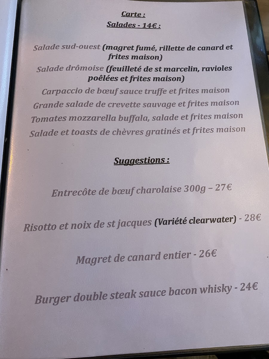 Menu La Cantine-4