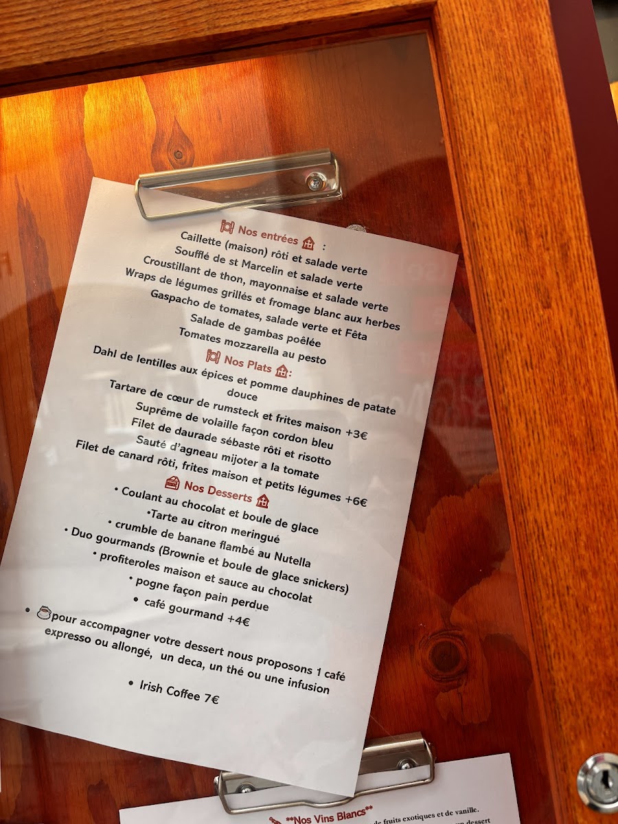 Menu La Cantine-5