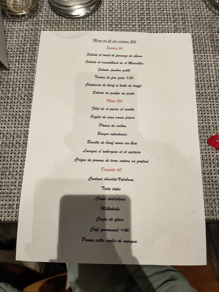 Menu La Cantine-8